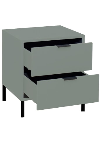 58 aufm Kessel KOMMODE Erna 51x45x62 Pinie Green matt Lack