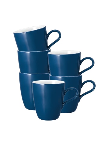 Seltmann Weiden 6er Set Henkelbecher Life Fashion in 400 ml in Classic Blue