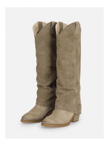 Felmini Stiefel in Grau/Braun