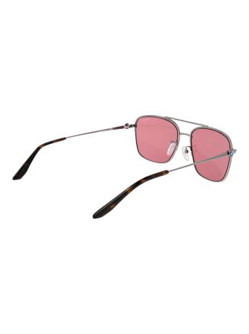 BMW Männer Sonnenbrille Flieger Silber