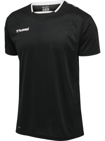 Hummel Kinder Sportshirt in Schwarz