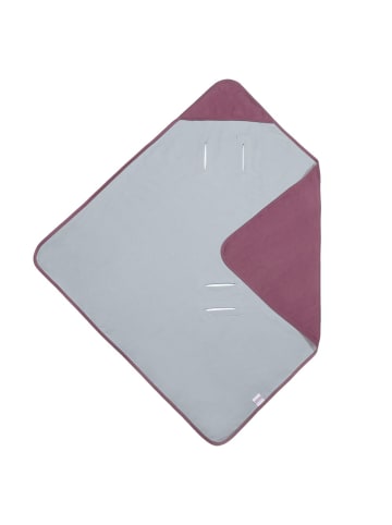 Makian Einschlagdecke leichte Jerseydecke in rosa,lila