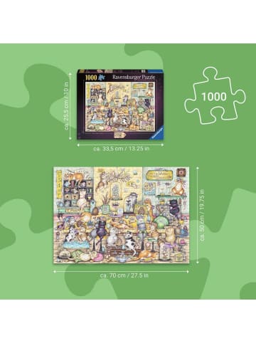 Ravensburger Ravensburger Puzzle 1.000 Teile Crazy Cats in bunt