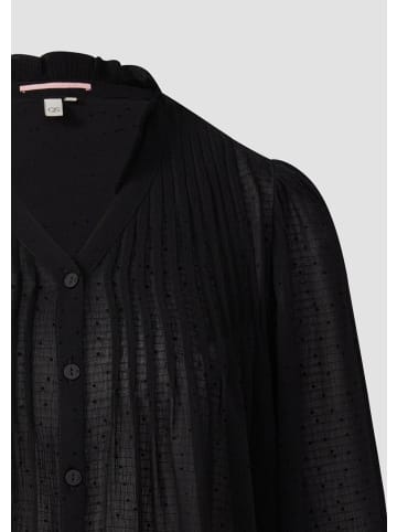 QS Bluse in 99B1_schwarz