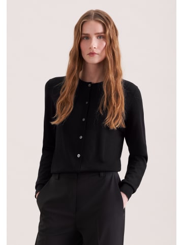 Seidensticker Cardigan Regular in Schwarz