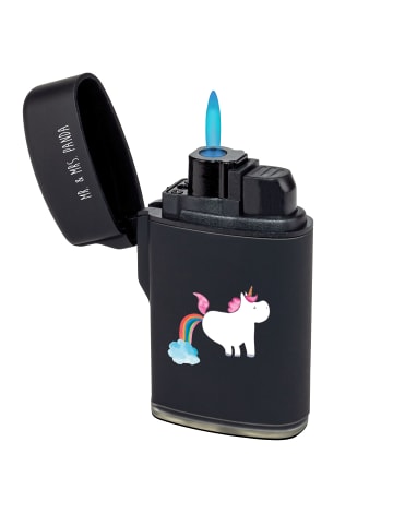 Mr. & Mrs. Panda anzünder Einhorn Pupsen ohne Spruch in Schwarz