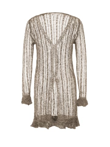 VIRITA Women Cardigan in Taupe