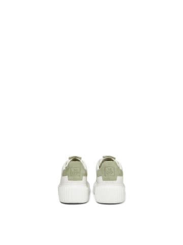 Marc O'Polo Sneaker in white/sage