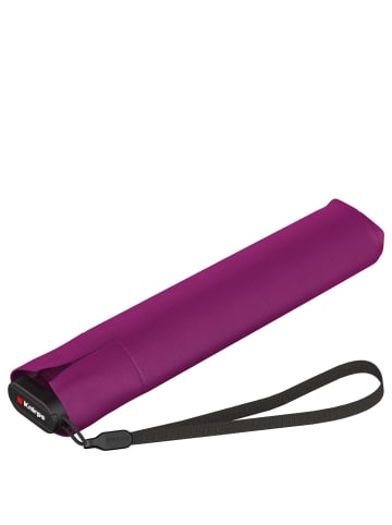 Knirps US.050 Ultra Light Slim Manual - Taschenschirm Regenschirm (cider) in berry