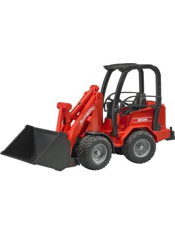 bruder Bruder 02190 Schäffer Hoflader 2034 in Rot ab 4 Jahre