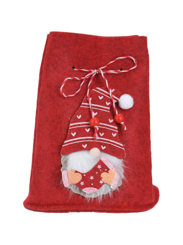 Home&Styling Collection Weihnachtssack in rot