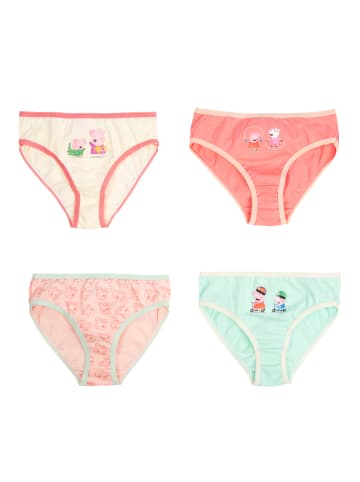 United Labels 4er Pack Peppa Wutz Panty in Mehrfarbig