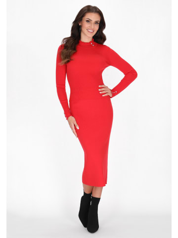 faina Women Sweater in red