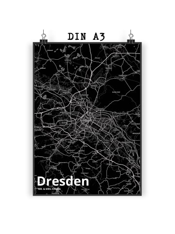 Mr. & Mrs. Panda Wandbild Dresden mit Spruch in Keine Angabe