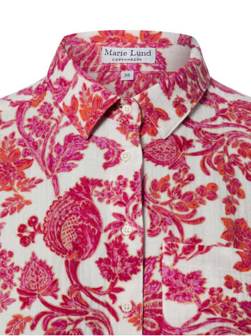 Marie Lund Bluse in pink weiß - 0025