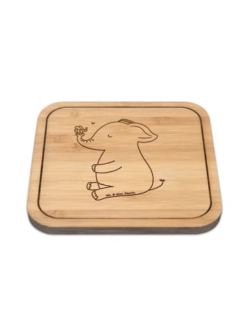 Mr. & Mrs. Panda Untersetzer Elefant Biene ohne Spruch in Transparent