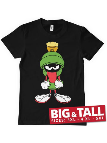 Looney Tunes  T-Shirt "Marvin The Martian Attitude Big & Tall T-Shirt" in Schwarz