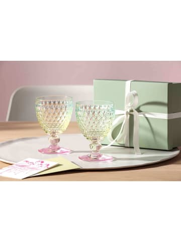 Villeroy & Boch 4er Set Rotweingläser Boston Pearl in Bunt 200 ml in bunt