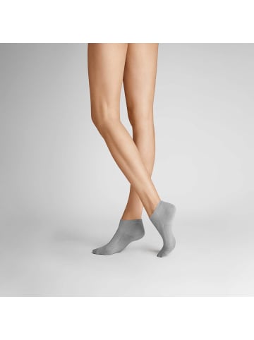 Hudson Sneakersocken Dry Cotton feuchtigkeitsregulierend in Silber