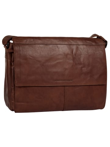 SPIKES & SPARROW Messenger in cognac