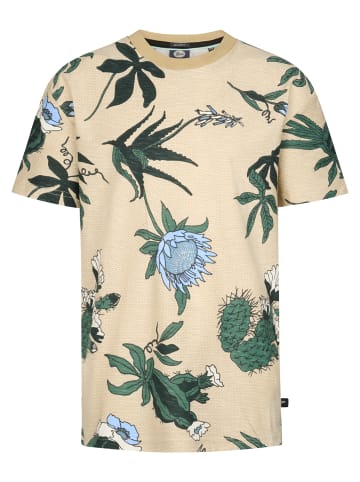 Petrol Industries T-Shirt mit Allover-Print Mariachi in Braun