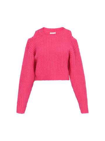 IZIA Women Sweater in fuchsia