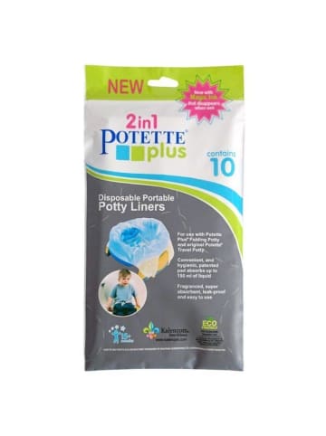 Potette Einweg-Einlagen für Pottette Töpfchen 10er Pack