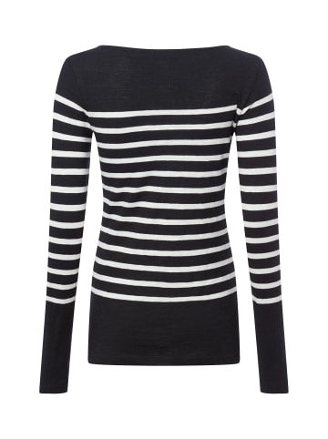 Marc O'Polo Langarmshirt in marine ecru - 0005