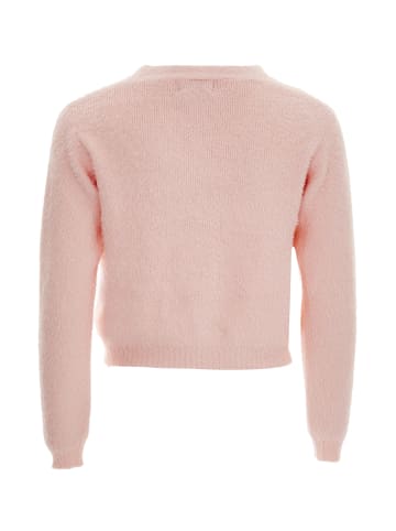 Swirly Damen Strickjacke in Rosa