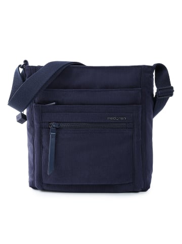 Hedgren Inner City Orva Umhängetasche RFID 25 cm in corduroy peacoat blue