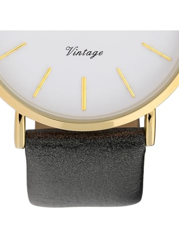 Oozoo Analog-Armbanduhr Oozoo Vintage Series braun groß (ca. 40mm)