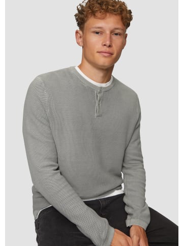 QS Strickpullover langarm in Grau