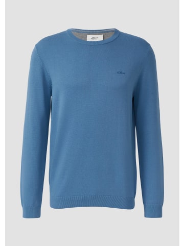 s.Oliver Strickpullover in 6244_dunkles türkis