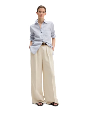Marc O'Polo Leinen-Bluse regular in Airy Blue
