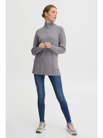 Oxmo Strickpullover OXRatina in Grau