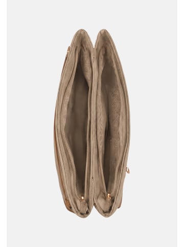GianMarco Venturi Schultertasche in BEIGE