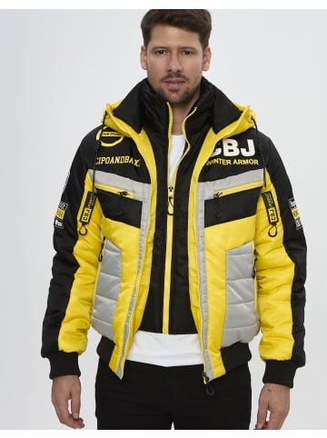 Winterjacke CM234 in BLACK-YELLOW