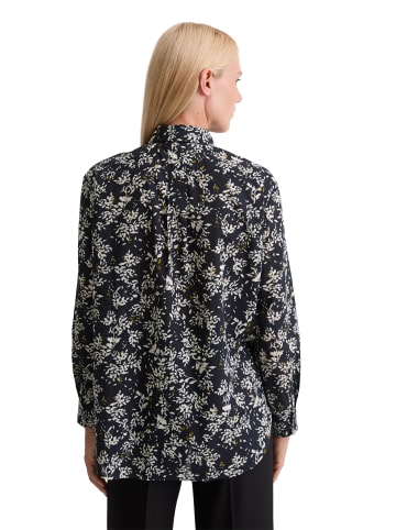 Marc O'Polo Print-Bluse relaxed in Schwarz
