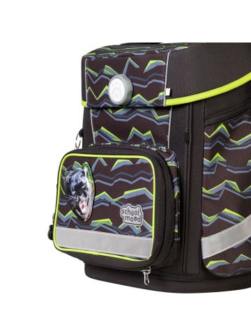 SCHOOL-MOOD Champion Maxx Pro Mila Schulranzen-Set 7-teilig in Raubkatze