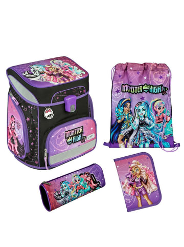 SCOOLI EasyFit - Schulranzen Set 5tlg. (Monster High) in Monster High