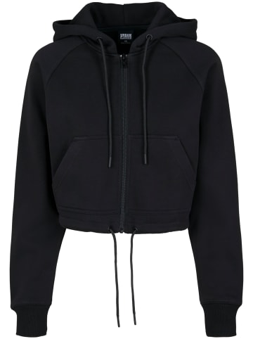 Urban Classics Zip-Kapuzenpullover in black