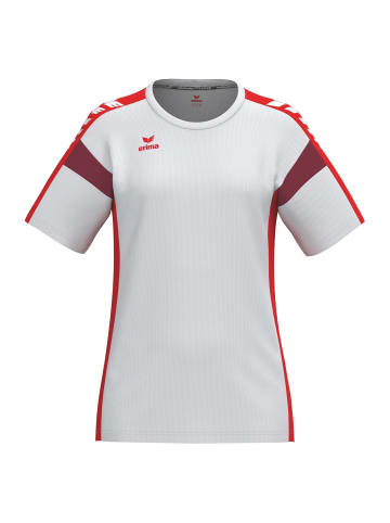 erima Damen T-Shirt function in weiß/rot