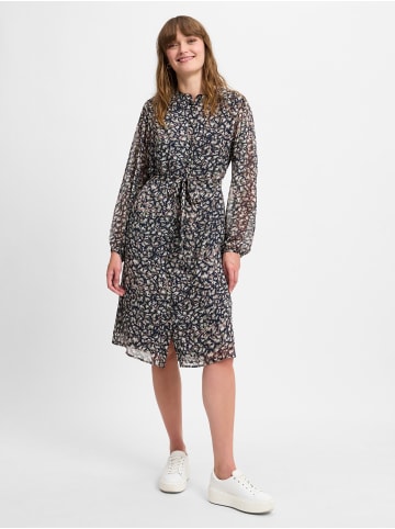 Franco Callegari Kleid in marine - 0001