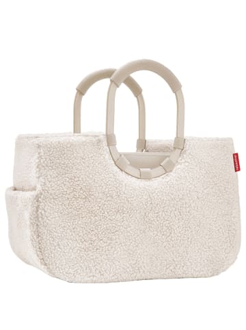 Reisenthel loopshopper M / Shopper 40 cm (teddy leo olive) in teddy sand