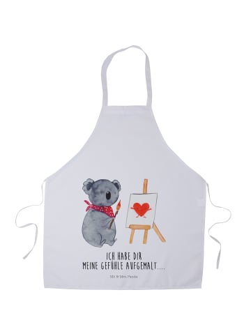 Mr. & Mrs. Panda Vorbinder Koala Künstler mit Spruch in Weiß
