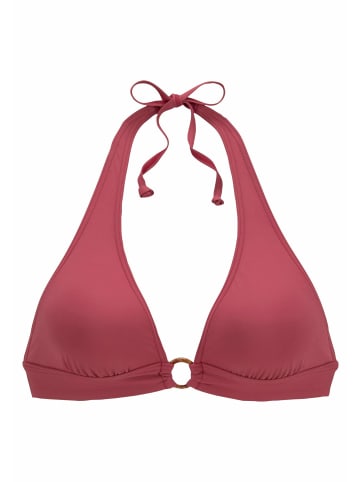 S. Oliver Triangel-Bikini-Top in rostrot