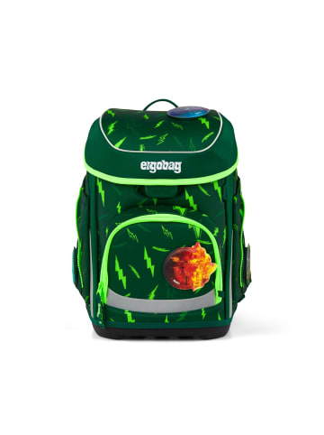 Ergobag Grundschulranzen-Set, CUBO "Bärtastisch" 5-tlg. in Grün
