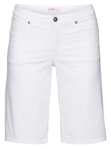 sheego Bermudas in weiß