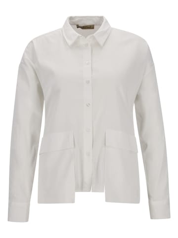 Smith&Soul OVERLAPPING POCKET BLOUSE in White