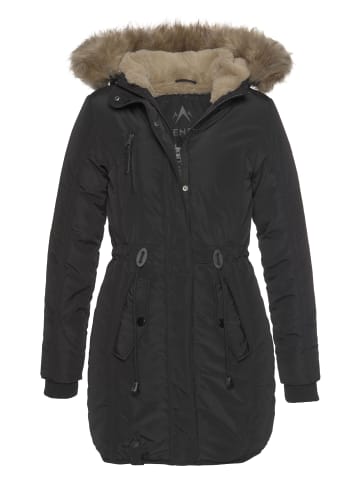 ALPENBLITZ Parka in schwarz